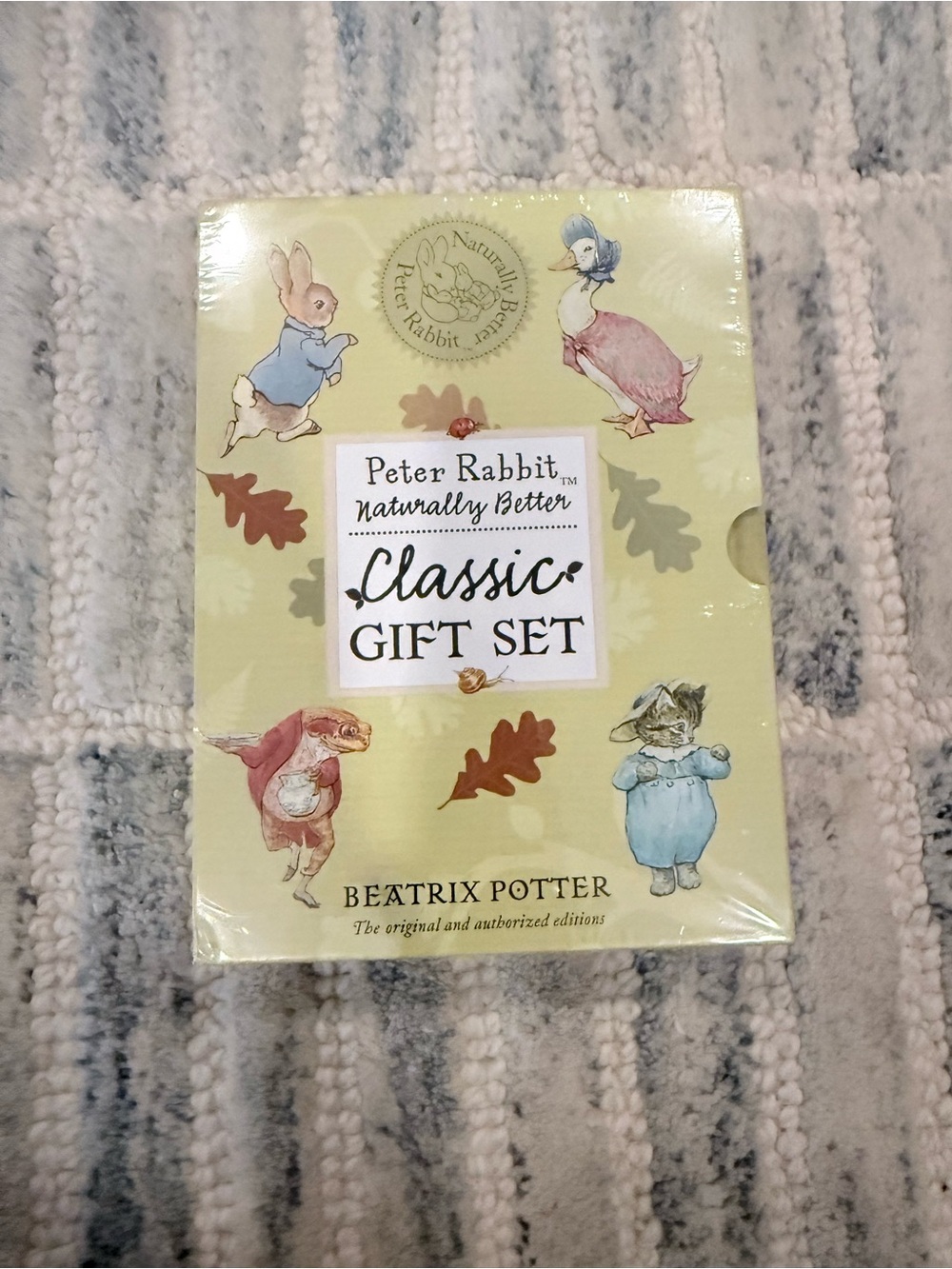 Peter Rabbit Classic Gift Set - Yellow Kids Bath & Body